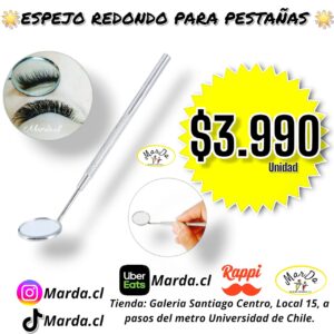 ESPEJO REDONDO PARA PESTAÑAS