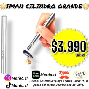 IMAN CILINDRO GRANDE EFECTO OJO DE GATO