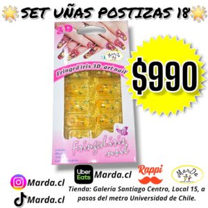 SET UÑAS POSTIZAS 18