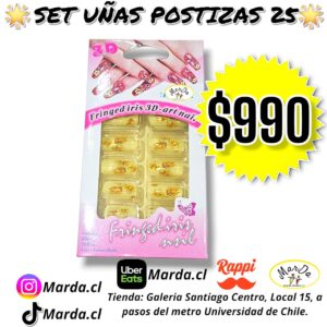 SET UÑAS POSTIZAS 25