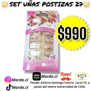 SET UÑAS POSTIZAS 27