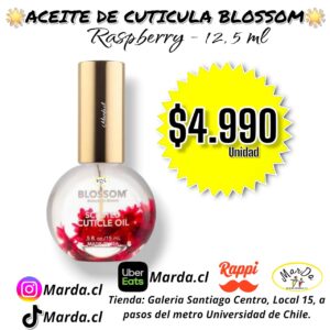 ACEITE DE CUTICULAS BLOSSOM RASPBERRY 12,5 ML