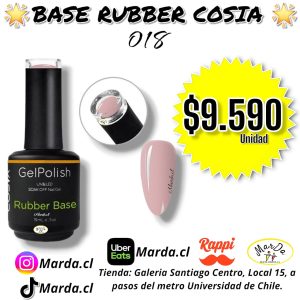 BASE RUBBER COSIA 018 15 ML