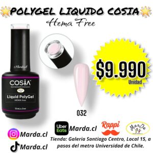 POLYGEL LIQUIDO COSIA HEMA FREE #032