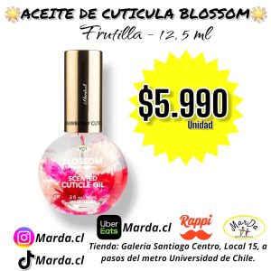 ACEITE DE CUTICULAS BLOSSOM FRUTILLA 12,5 ML