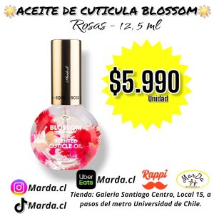 ACEITE DE CUTICULAS BLOSSOM ROSE 12,5 ML