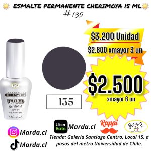 ESMALTE PERMANENTE CHERIMOYA #135 - 15 ML