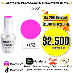 ESMALTE PERMANENTE CHERIMOYA #052 - 15 ML