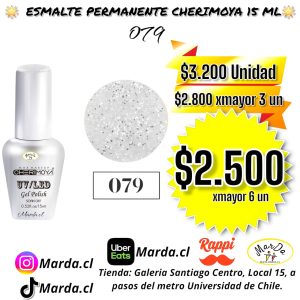 ESMALTE PERMANENTE CHERIMOYA #079 - 15 ML