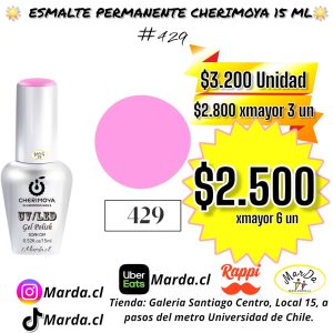 ESMALTE PERMANENTE CHERIMOYA #429 - 15 ML