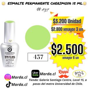 ESMALTE PERMANENTE CHERIMOYA #437 - 15 ML