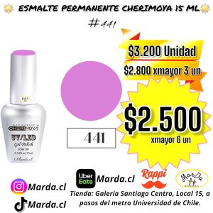 ESMALTE PERMANENTE CHERIMOYA #441 - 15 ML