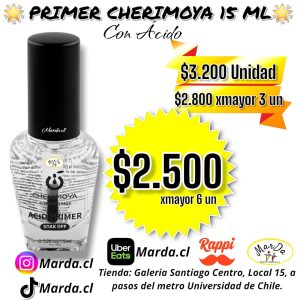 PRIMER CON ACIDO CHERIMOYA 15 ML