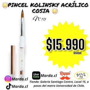 PINCEL KOLINSKY ACRILICO COSIA N°10