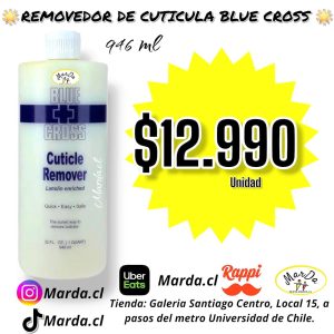 REMOVEDOR DE CUTICULAS BLUE CROSS 946 ML